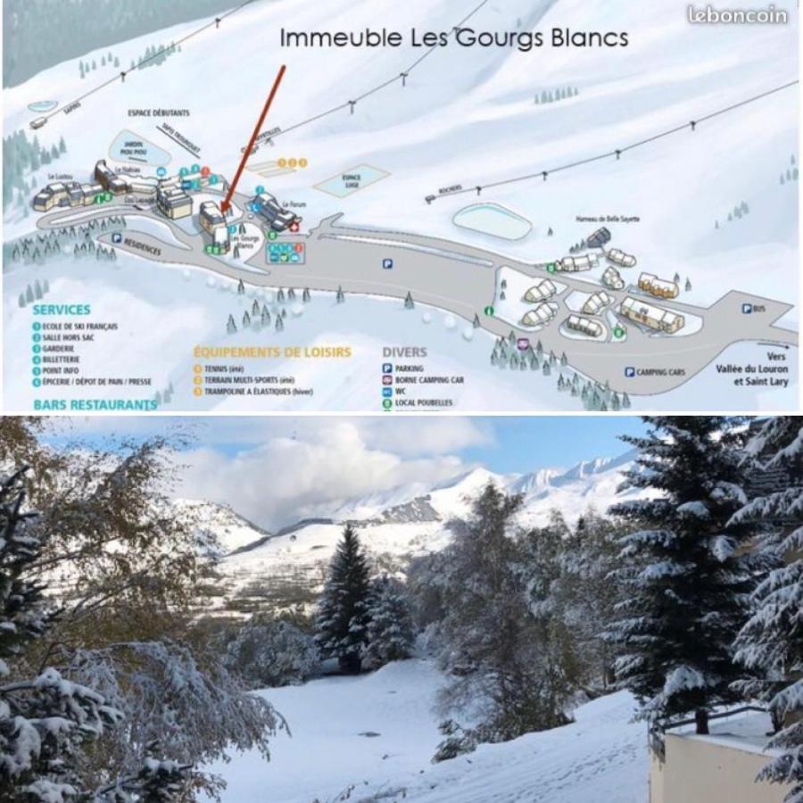 Appartement Ski Station Val Louron - Au Pied Des Pistes - 4 - 6 Personnes Génos 외부 사진